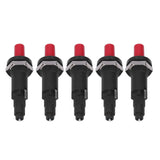 5PCS Piezo Igniter 1 Out 2 Spark PP Shell Push Button Grill Igniters for Outdoor Cooking