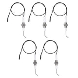 5pcs Spark Ignition Electrode Ceramic M10 Furnace Ignition Threaded Electrode for Push Button Piezo Igniter In Australia - Darrahopens