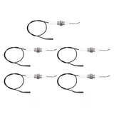 5pcs Spark Ignition Electrode Ceramic M10 Furnace Ignition Threaded Electrode for Push Button Piezo Igniter In Australia - Darrahopens