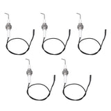 5pcs Spark Ignition Electrode Ceramic M10 Furnace Ignition Threaded Electrode for Push Button Piezo Igniter