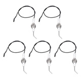 5pcs Spark Ignition Electrode Ceramic M10 Furnace Ignition Threaded Electrode for Push Button Piezo Igniter