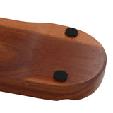 Wooden Cigar Ashtrays Coaster Retro Detachable Exquisite 2 in 1 Whiskey Tray and Cigar Holder for Home Bar Office Oval