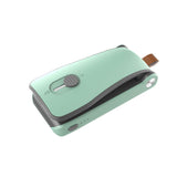 Mini Bag Sealer 2 in 1 Heat Sealer and Cutter Bottom Magnetic Handheld Plastic Bag Resealer Machine for Home Gray Green Polymer Battery Powered In Australia - Darrahopens
