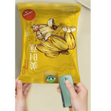 Mini Bag Sealer 2 in 1 Heat Sealer and Cutter Bottom Magnetic Handheld Plastic Bag Resealer Machine for Home Gray Green Polymer Battery Powered In Australia - Darrahopens