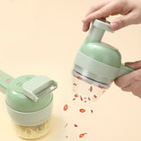 Garlic Chopper Electric Wireless Soft Handle Handheld Food Chopper for Home Kitchen Type1