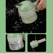 Garlic Chopper Electric Wireless Soft Handle Handheld Food Chopper for Home Kitchen Type1