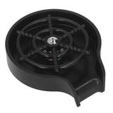 High Pressure Sink Glass Rinser Bar Automatic Cup Washer Kit with ABS Base 80cm Hose Black In Australia - Darrahopens