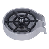 High Pressure Sink Glass Rinser Bar Automatic Cup Washer Kit with ABS Base 80cm Hose Silver In Australia - Darrahopens