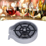 High Pressure Sink Glass Rinser Bar Automatic Cup Washer Kit with ABS Base 80cm Hose Silver In Australia - Darrahopens