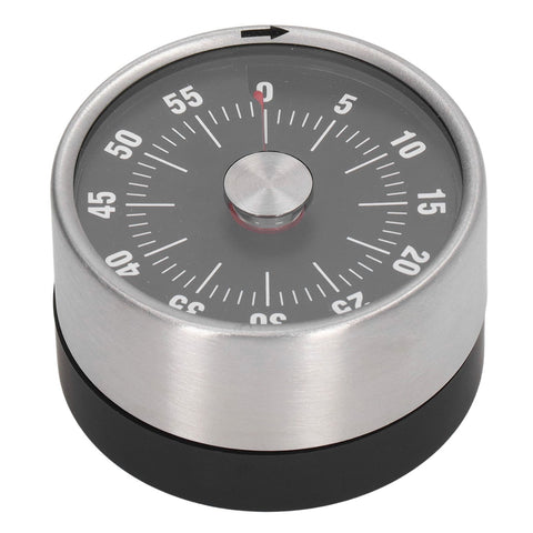 Magnetic Timer Magnet Design Stainless Steel 70db Alert High Accuracy Visual Timer for Kitchen Cooking Management Black In Australia - Darrahopens