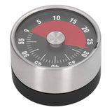 Magnetic Timer Magnet Design Stainless Steel 70db Alert High Accuracy Visual Timer for Kitchen Cooking Management Black In Australia - Darrahopens