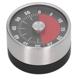 Magnetic Timer Magnet Design Stainless Steel 70db Alert High Accuracy Visual Timer for Kitchen Cooking Management Black In Australia - Darrahopens