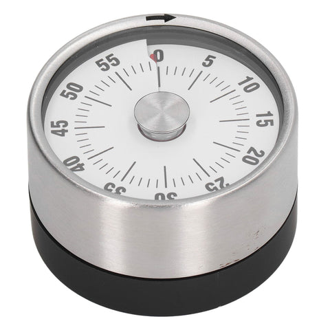 Magnetic Timer Magnet Design Stainless Steel 70db Alert High Accuracy Visual Timer for Kitchen Cooking Management White In Australia - Darrahopens