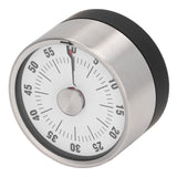 Magnetic Timer Magnet Design Stainless Steel 70db Alert High Accuracy Visual Timer for Kitchen Cooking Management White