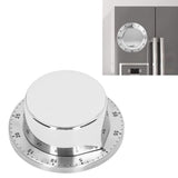 Kitchen Mechanical Timer 304 Stainless Steel Magnetic Suction Chef Cooking Timer Clock White
