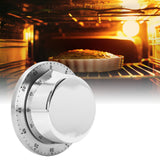 Kitchen Mechanical Timer 304 Stainless Steel Magnetic Suction Chef Cooking Timer Clock White In Australia - Darrahopens