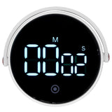 Electronic Timer with Stand Digital Display Magnetic Time Manager Timer for Office Kitchen White In Australia - Darrahopens