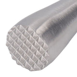 Stainless Steel Cocktail Muddler Food Grade Ergonomic One Piece Forging Drink Muddler for Kitchen Bar Short Handle