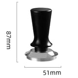 Elastic Coffee Tamper Stainless Steel Constant Pressure Spring Coffee Tamper 2nd Generation Black 51mm/2.0in In Australia - Darrahopens