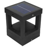 Solar Pillar Lamp Waterproof Die-Casting Aluminum Lawn Light for Garden Courtyard Pathway