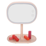 Make-Up Mirror Lamp Portable USB Charging LED Desktop Table Light for Bedroom Dormitory