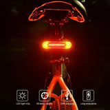 Bicycle Turn Signal Lamp USB Charging Wireless Remote Tail Light Mountain Bike Accessory