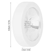 LED Cup Mat Round Base Luminous Colorful Coaster Gravity Induction Bar KTV Lighting Supplies