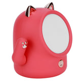 Cute Cat Shaped Night Light Nursey Light Touch Control Table Lamp Home Decoration USB Charging In Australia - Darrahopens