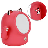 Cute Cat Shaped Night Light Nursey Light Touch Control Table Lamp Home Decoration USB Charging