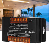 LED Signal Amplifier Module for Home RGB Light Strip Controller 0.1%100% DC5V24V