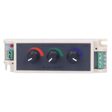 RGB Knob Dimmer Smart LED Light Brightness Adjustment 3‑Channel Controller DC12‑24V In Australia - Darrahopens