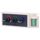 RGB Knob Dimmer Smart LED Light Brightness Adjustment 3‑Channel Controller DC12‑24V In Australia - Darrahopens