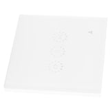 WiFi Smart Touch Wall Switch APP Control for Curtain Garage Door Power Doors AC 95-250VWhite