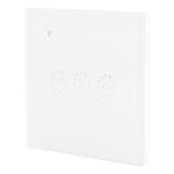 WiFi Smart Touch Wall Switch APP Control for Curtain Garage Door Power Doors AC 95-250VWhite