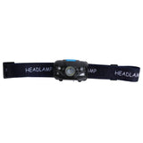 Outdoor USB Rechargeable LED Fishing Headlamp Finger Sensing Waterproof Headlight In Australia - Darrahopens
