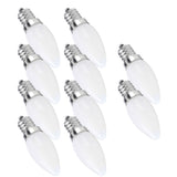 10pcs E12 LED Bulb 1.5W Warm White Lamp for Chandelier Ceiling Light Wall Lamp Home Lighting AC 110V