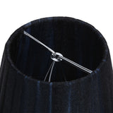 6Pcs Feather Cloth Lampshade Blue Hotel Chandelier Wall Lamp Decoration Protective Cover