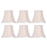 6Pcs European Style Lampshade Cloth Lamp Shade Chandelier Wall Light Cloth Cover for Lighting In Australia - Darrahopens