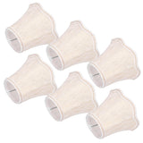 6Pcs European Style Lampshade Cloth Lamp Shade Chandelier Wall Light Cloth Cover for Lighting In Australia - Darrahopens