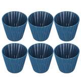 6PCS Modern Simple Lampshade Cloth Lampshade for Crystal Clip On Chandelier Wall Lamp Blue In Australia - Darrahopens