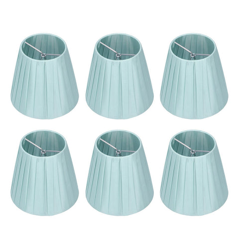 6Pcs Fabric Lampshade Chandelier Shade Wall Light Cover Clamp Mount for Small A B C F P Bulb In Australia - Darrahopens