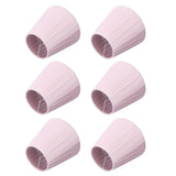 6pcs Chandelier Cloth Lampshade Wall Lamp Clip On Cover Shades Modern Simple Decoration for Home
