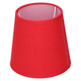 6Pcs Lampshade Modern Simple Cloth Art Inner Film Pendant Wall Light Shade Cover for Lamps E14
