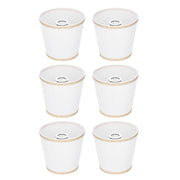 6Pcs European Style Lampshade Cover for Chandelier Wall Light W/E14 Interface Lamp Base Round Mouth Mount