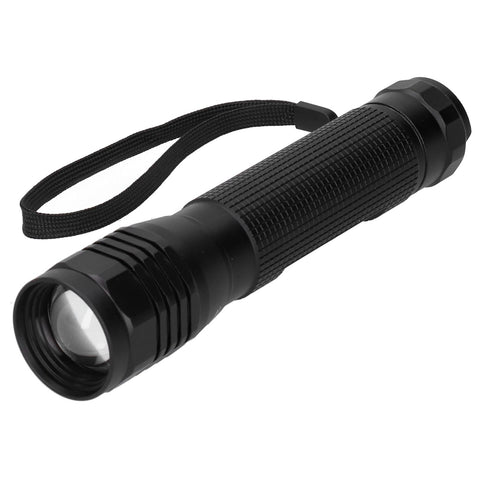 Bright P8 LED Flashlight Rotating Zoomable Torch Lamp IPX5 Waterproof for Outdoor Camping Hiking Emergency In Australia - Darrahopens