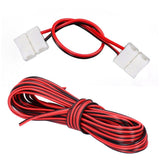 RGB Extension Connector Wire LED Strip Cable Connecting Cord 2Pin 3Pin Interface Lighting Parts