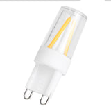 10Pcs G9 Base LED Light Bulbs 1.5W AC110V Bi‑Pin Bulb for Chandelier Ceiling Light Wall Lamp
