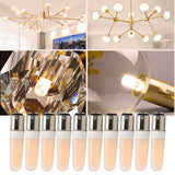 10Pcs 3W B15 Light Bulb Warm White Chandelier Ceiling Lamp Bulb Home Lighting Accessories AC110V