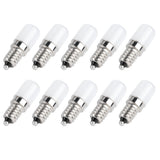 10Pcs 1.5W E14 Lamp Bulb Warm White Light Bulb for Chandelier Wall Lamp Home Lighting AC 110V