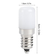 10Pcs 1.5W E14 Lamp Bulb Warm White Light Bulb for Chandelier Wall Lamp Home Lighting AC 110V